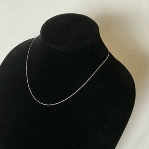 Sterling Silver 18” Chain Necklace